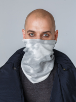 Бафф "Тень". Серо-белый