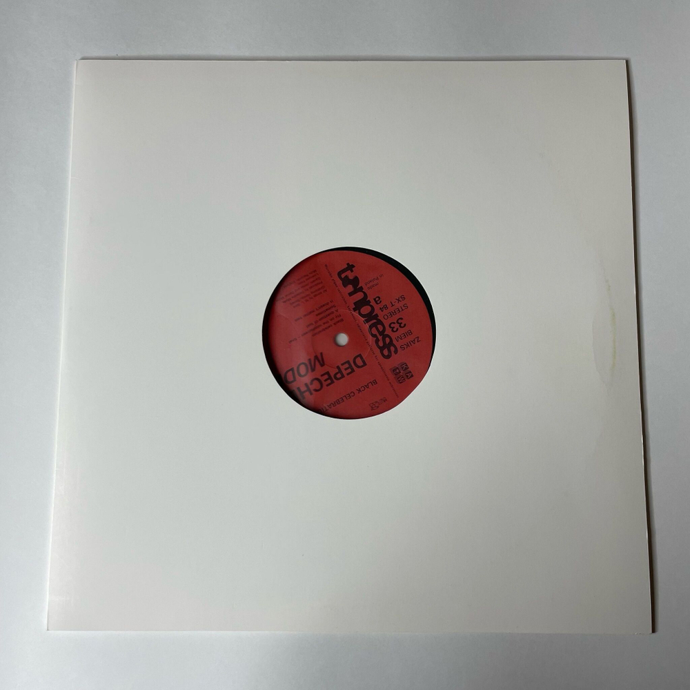 Винтажная виниловая пластинка LP Depeche Mode Black Celebration (Польша 1987)