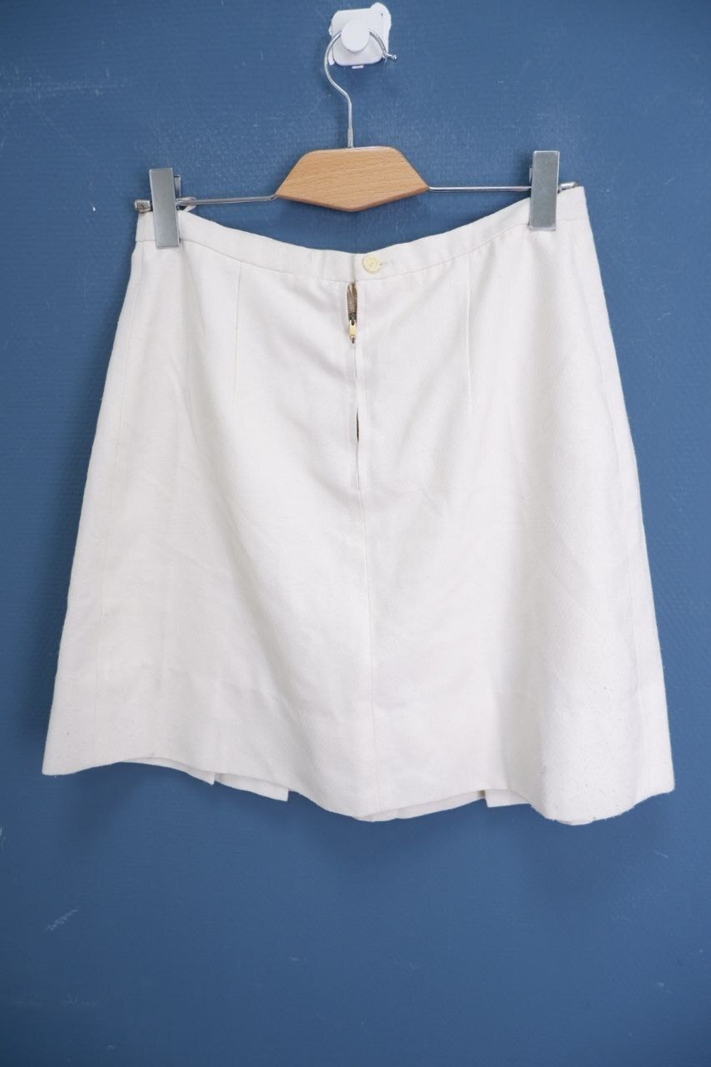 Юбка светлая с шерстью 46 размер