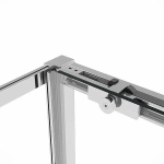 Душевой уголок Vincea Slim Soft VSR-1SS9012CL 120x90 стекло прозрачное/профиль хром