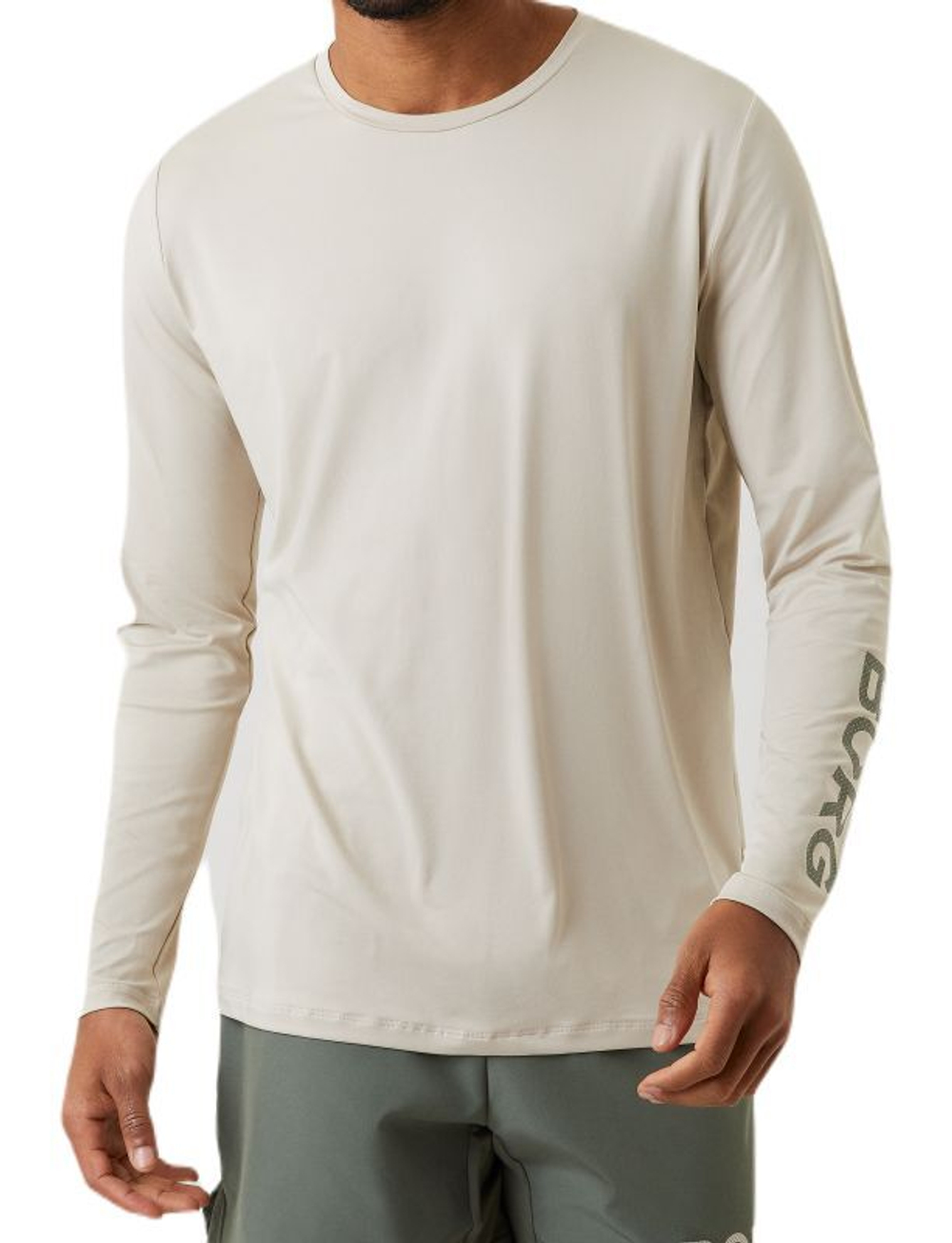 Мужская теннисная футболка теннисная Björn Borg Long Sleeve T-shirt - moonstruck