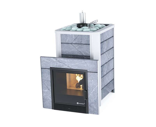 Банная печь ИзиСтим Ялта 25 в камне