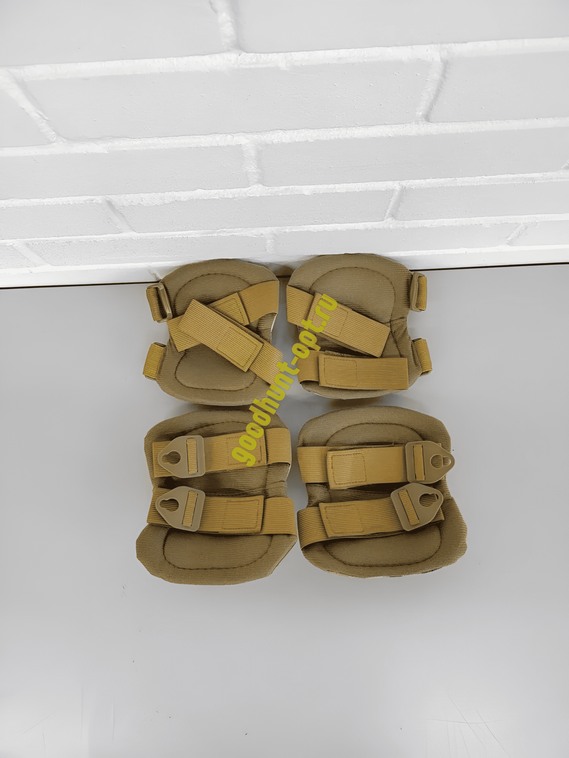 Тактические наколенники и налокотники военный комплект Мультикам