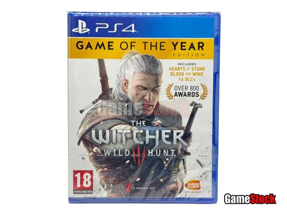 PS4 The Witcher 3 Wild Hunt GOTY /Ведьмак 3 Дикая охота (Новый, Русские субтитры, CUSA-05571)
