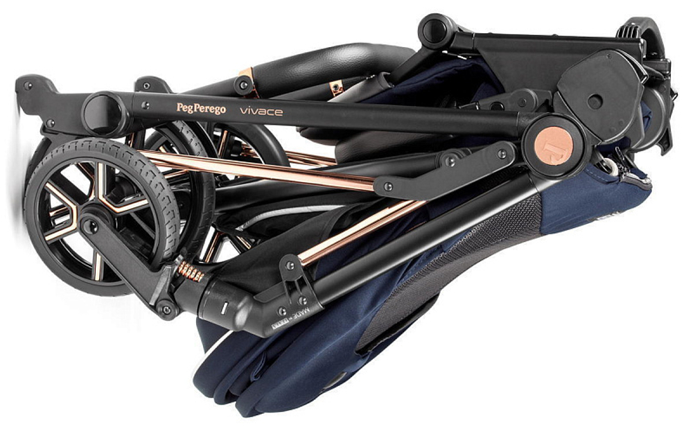 Коляска 3 в 1 Peg Perego Vivace New Culla Flex SLK Blue Shine