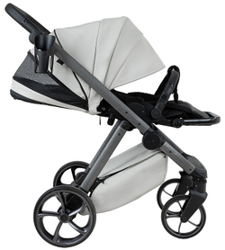 Детская коляска Pituso Sole Leather 2 в 1 PMPL/01 Island Stone