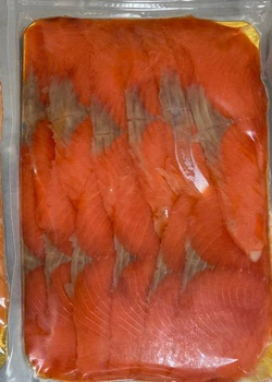 Нерка слабосоленая, филе-нарезка