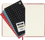 Еженедельник на 2025 год Moleskine WKNT (DHF212WN2) 9x14см, твердая обложка, красный