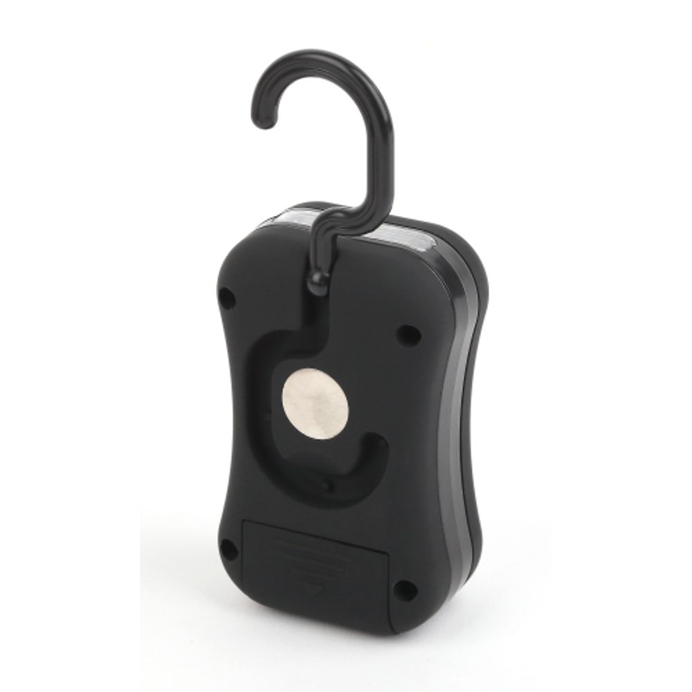 Светодиодный фонарь ЭРА Рабочие Практик RB-601 ручной на батарейках магнит крючок Soft-touch