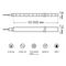Гибкий неон Gauss 8W/m 120LED/m 2835SMD теплый белый 50M 311000108