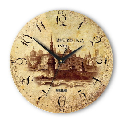 Часы настенные "Москва" Декор для дома, подарок