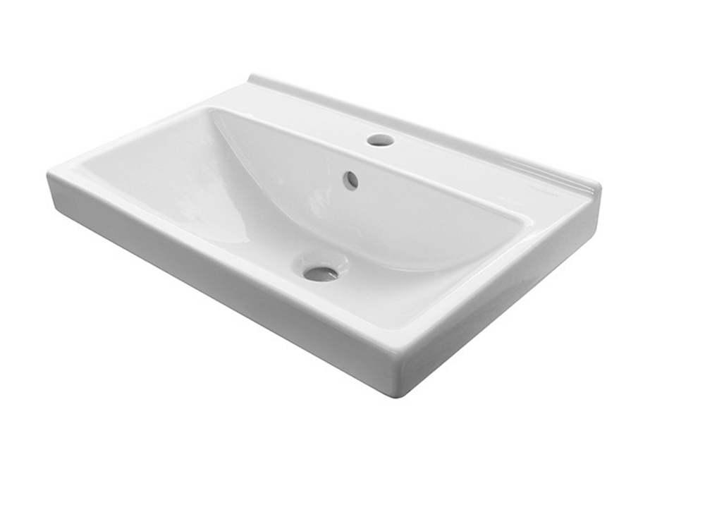 Умывальник Fest-60 белый, без кроншт Sanita Luxe