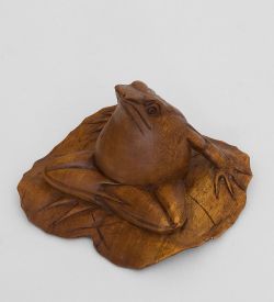 Decor and Gift 15-058 Статуэтка «Лягушка на листе» суар