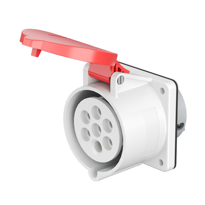 Розетка панельная PSS IP44 16A 6P+E 400В