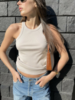 Майка в рубчик