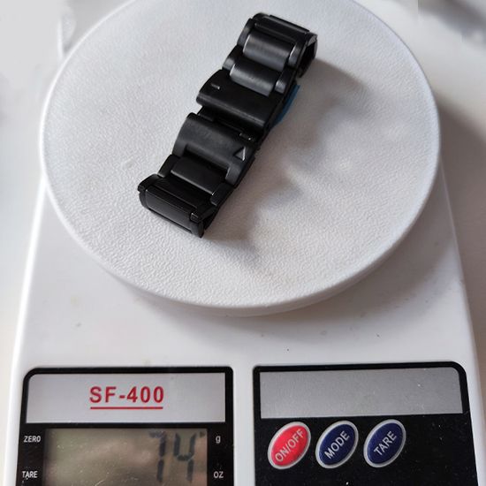 Браслет титановый QuickFit 26 мм для Garmin Fenix 7x 6x 5x, Tactix 7 Delta, Enduro 2, Instinct 2X быстросъемный (Черный)