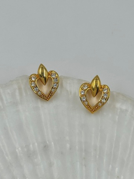 Серьги Сердечки Avon