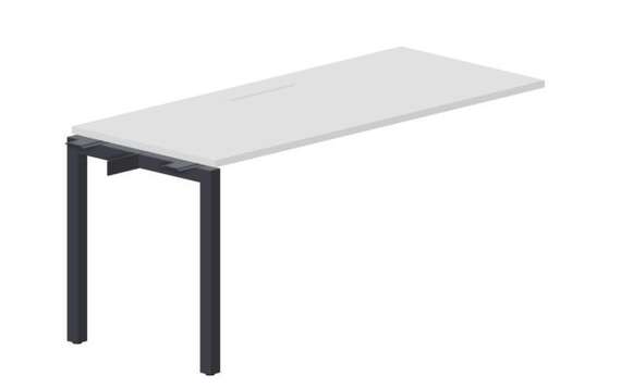 стол Polo 1580х680х750мм (меламиновый аутлет) - приставной элемент