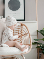 Боди Mjölk Ёжики на экрю с длинным рукавом