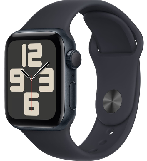 Apple Watch SE 2 44mm Midnight Aluminum Case / Midnight Sport Band