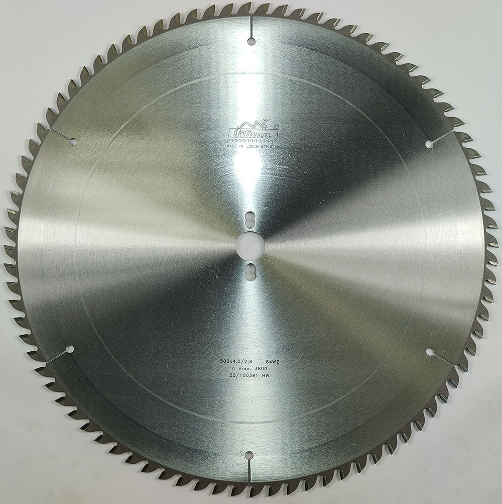 Пила дисковая TCT "Pilana" 500x4.0/2.8x30 z84 81-20 WZ