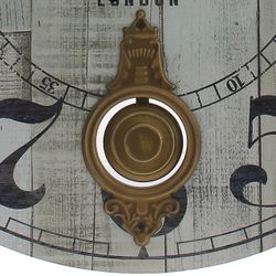 GAEM Часы настенные декоративные, L58,5 W4,5 H58 см, (2xАА не прилаг.)