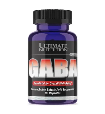 Ultimate Nutrition GABA 90 Capsules , ГАБА Гамма аминомасляная кислота