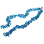 Мишура 2 м 9 см «Яркая змейка», Морская волна