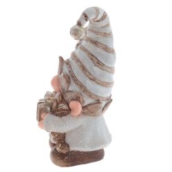 GAEM Фигурка декоративная "Гном", L12 W7 H19 см, 2в.