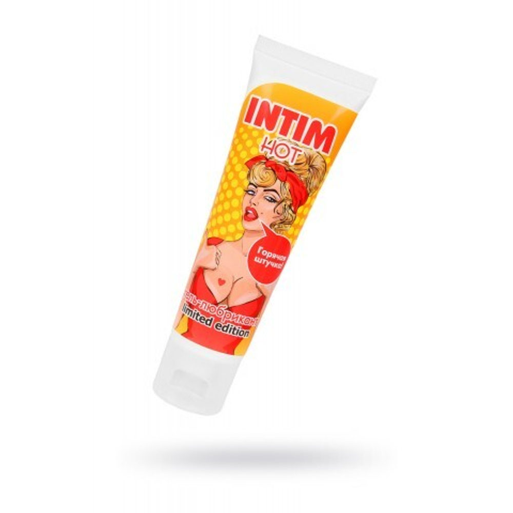 Гель-любрикант INTIM HOT серии LIMITED EDITION, туб, 50 г