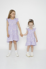 Платье "Бланш-6", сиреневый, р.110, (Ивашка)