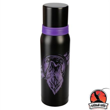 Термос 046-LW 1000ML Волк (2 крышки-кружки) (N.TM-046-LW) Nisus