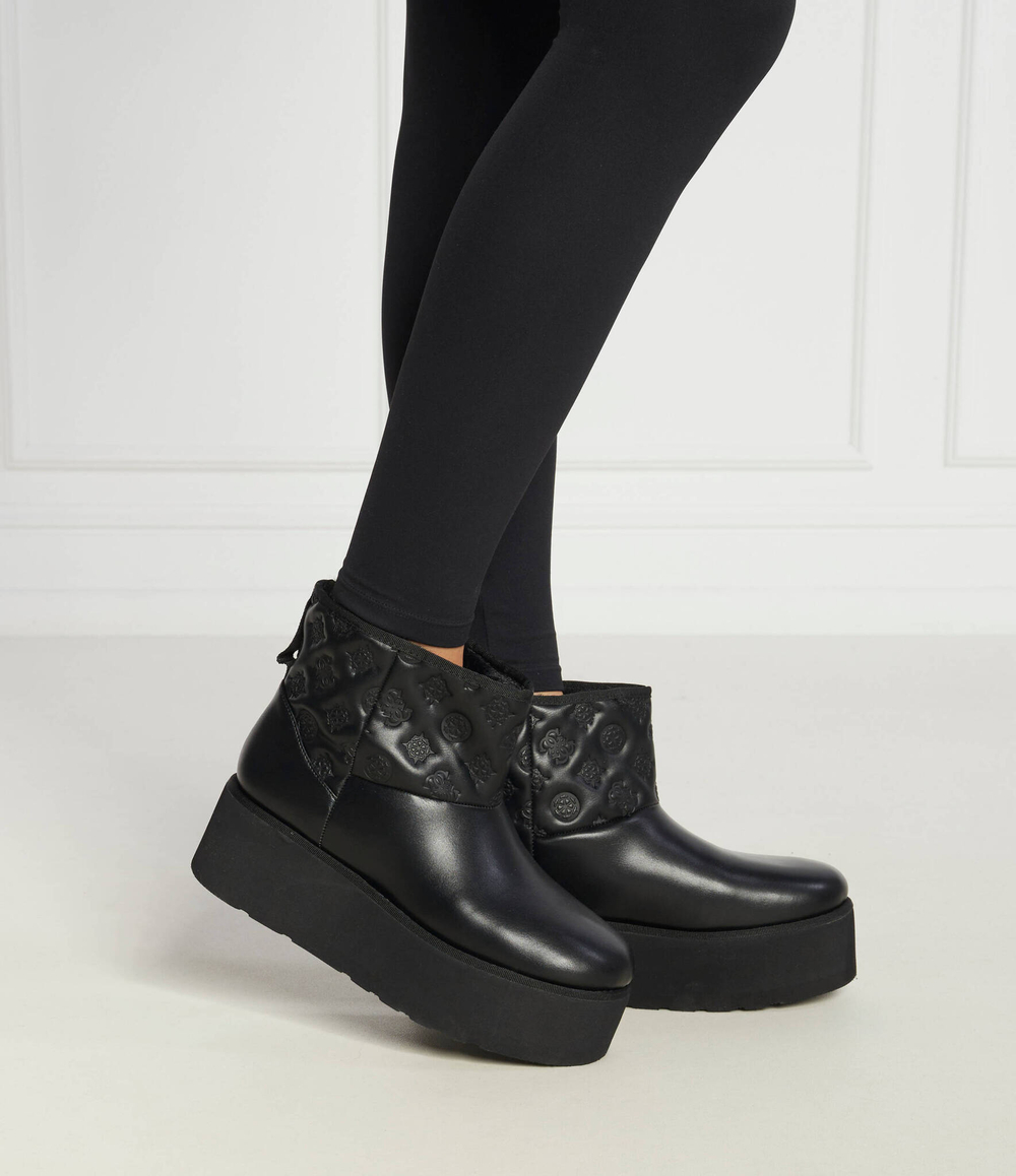 Утепленное угги Guess - черный(FL8JIA ELE10)