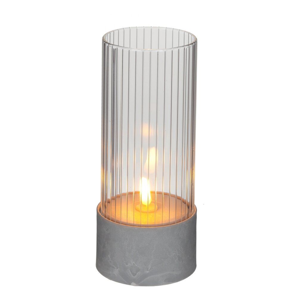 GAEM Изделие декоративное "Свеча" ( подсветка, 3хААА н/п), D 8 см, L8 W8 H20 см