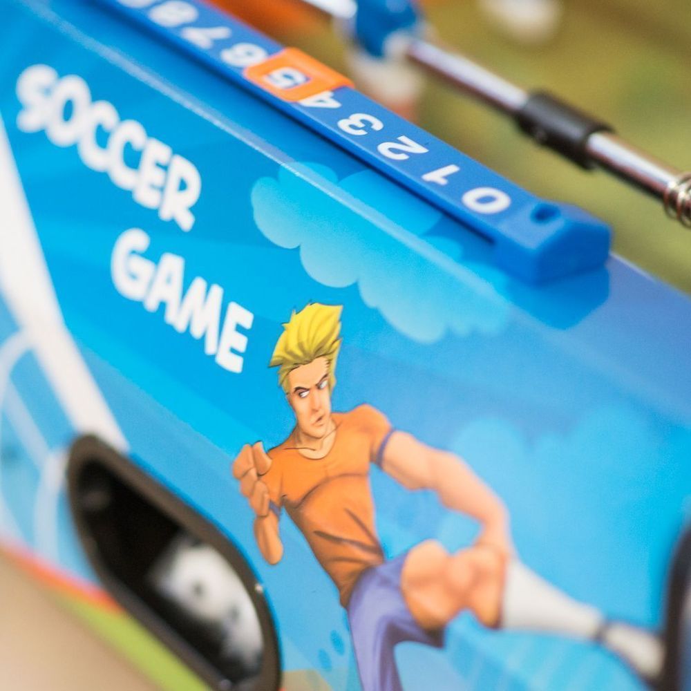 Настольный футбол "Garlando F-Mini-II Telescopic" (95 x 76 x 25 см) цветной