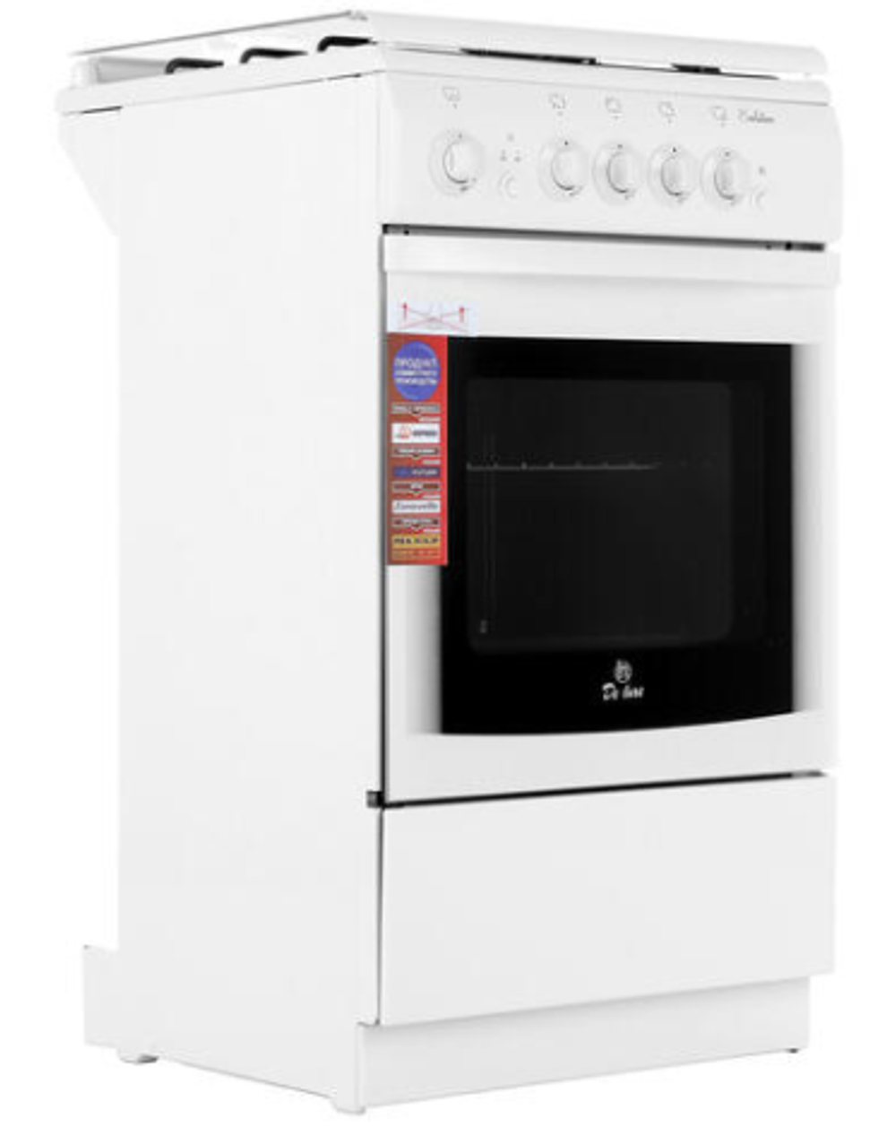 Плита газовая DE LUXE 5040.36г (кр)