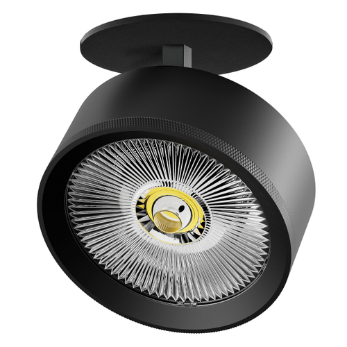 A5747RS Светильник ALTA PRO встраиваемый LED 35W 3230LM 36G ЧЕРНЫЙ 4000K со встр. чашей (215747 + 215007 + 215000-35)