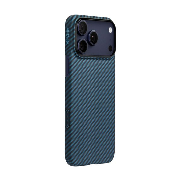 Чехол Pitaka Edge Case для iPhone 17 Pro, Синий | Black/Blue