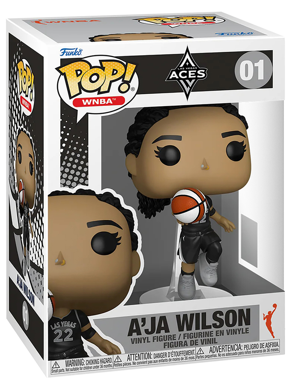 Фигурка Funko POP! WNBA Aces A'ja Wilson (01) 88456
