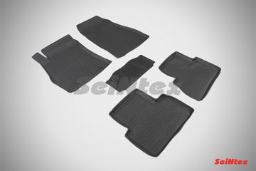 Резиновые коврики в салон Nissan Juke (2010-наст. время) "Высокий борт"