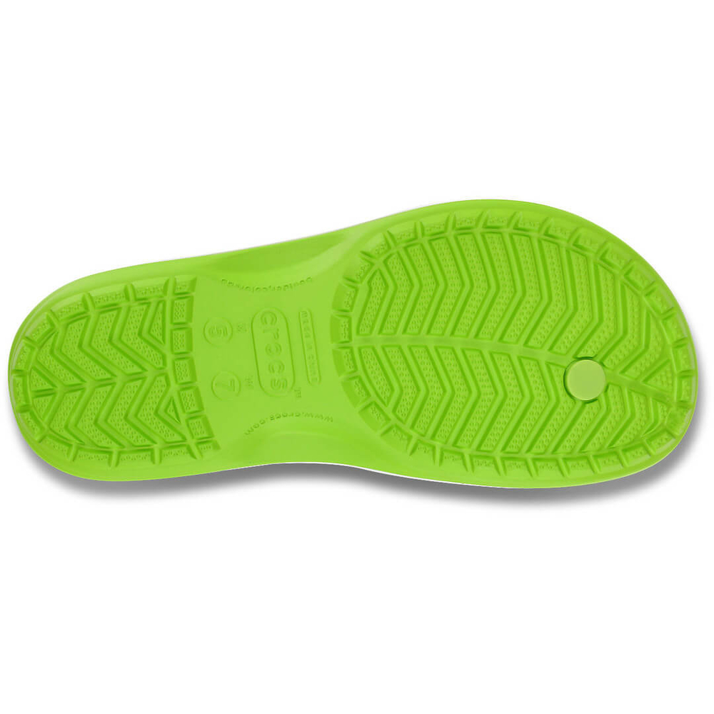 Шлепанцы Crocs Crocband Flip Зеленые