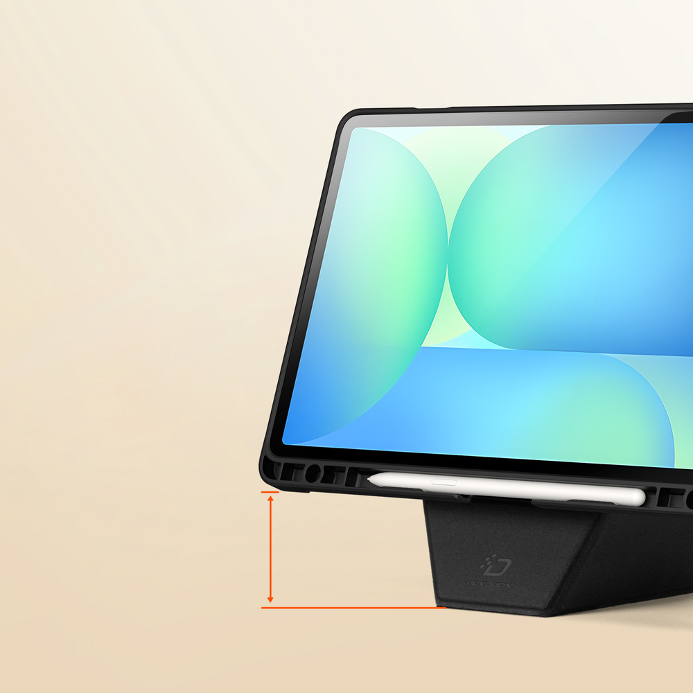 Складной чехол книжка от Dux Ducis для Samsung Tab S10 Lite, Tab S10 FE, Tab S9 и Tab S9 FE, серия Vers Series Case, с магнитным держателем Pencil и функцией автоматического перехода в спящий режим