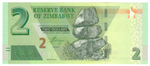 Zimbabwe, 2 Dollars, 2019, UNC