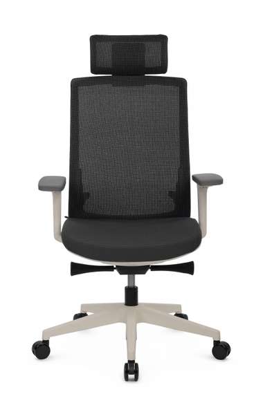 Кресло Forum CH-312A-BS Белый пластик/Серый