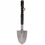 Лопата туристическая с деревянным черенком 48см