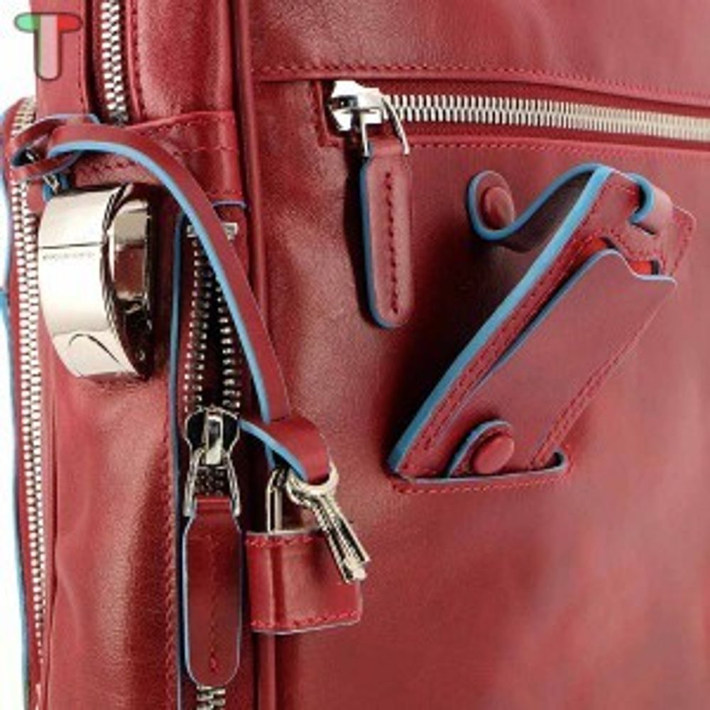 Сумка мужская Piquadro Blue Square красный (CA2849B2/R)