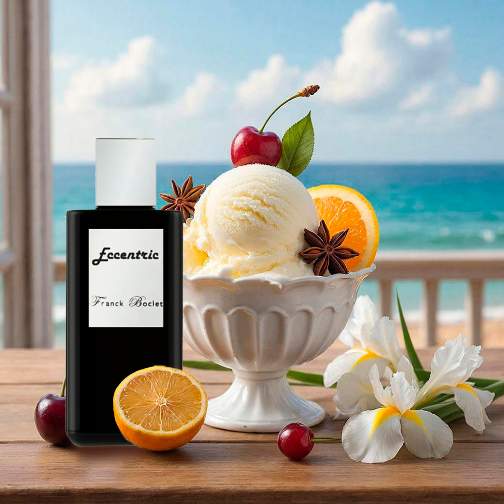 Eccentric Franck Boclet — духи (extrait de parfum) для мужчин и женщин. Изображение by Gigachat