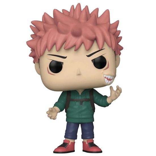 Фигурка Funko POP! Animation Jujutsu Kaisen Yuji Itadori with Sukuna Mouth (Exc) (1152) 64979 / Фигурка Фанко ПОП! по мотивам аниме "Магическая битва", Итадори Юдзи