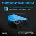 Надувная подушка «JumpAir» для гимнастики и батутных центров, 4,3×2,2×1 м