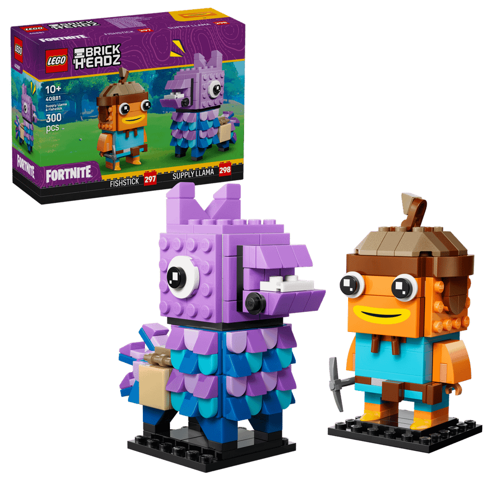 Конструктор LEGO Fortnite 40881 Supply Llama & Fishstick Figures